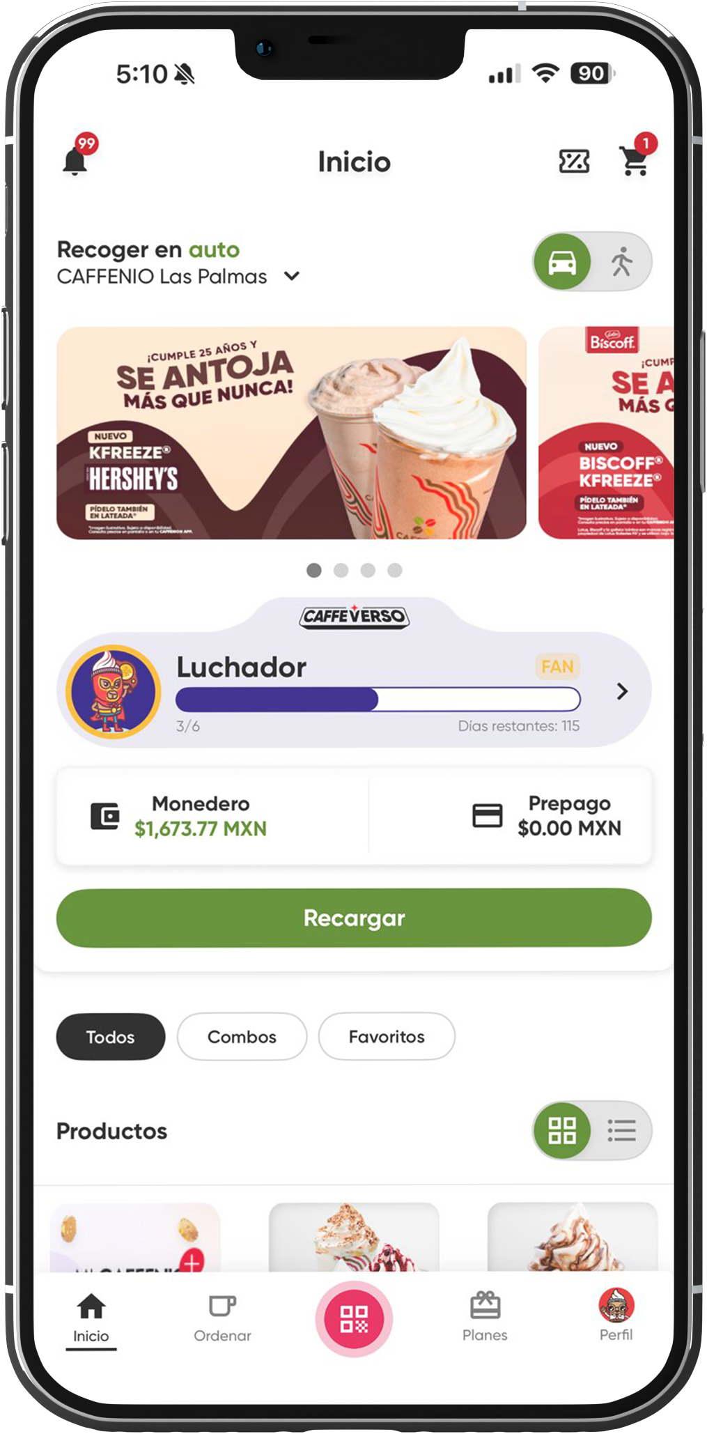 CAFFENIO App