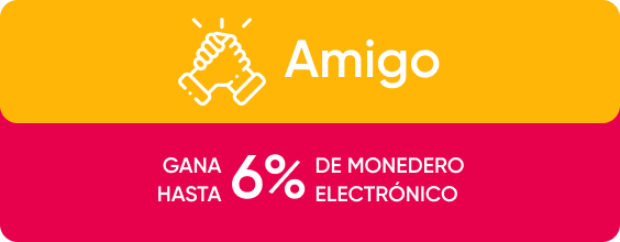 Amigo — Gana hasta 6%